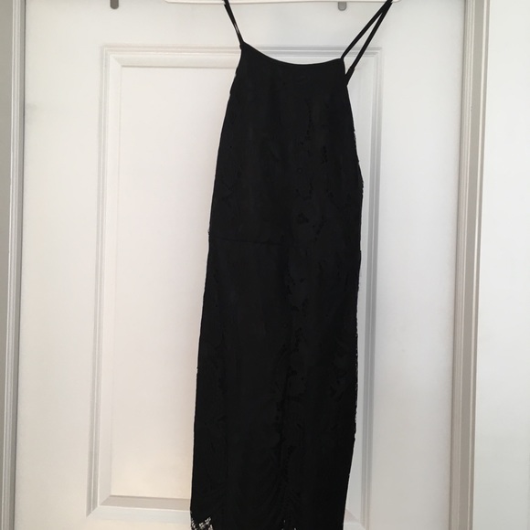 Missguided Black Lace Dress size 12 - Picture 1 of 5